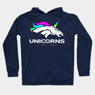 I Love Unicorns Hoodie